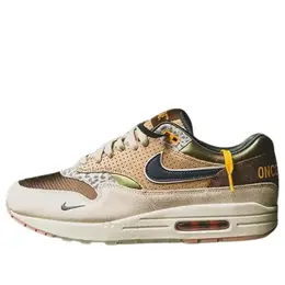 Кроссовки air max 1 '87 premium 'university of oregon pe 2024' Nike, бежевый hq2640-200 | tan/green-cream