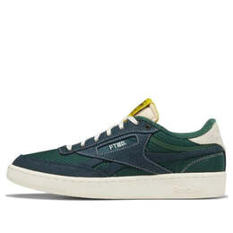Кроссовки club c revenge vintage 'green' Reebok, зеленый hq2203 | green/white/yellow