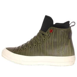 Кроссовки chuck taylor all star waterproof hi 'medium olive' Converse, зеленый 158838c | medium olive/black/parchment