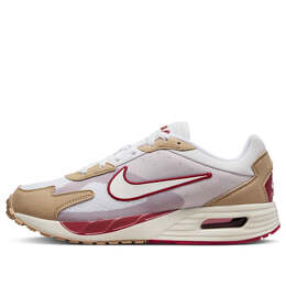 Кроссовки air max solo 'white noble red' Nike, белый dx3666-101 | white/hemp/noble red/white