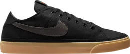 Кроссовки Nike Court Legacy Canvas 'Black Gum', черный cw6539 004 | black