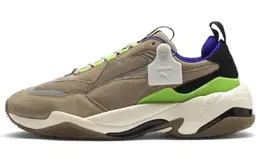 Кроссовки Puma Thunder Daddy Unisex, коричневый/белый/зеленый 370821-01