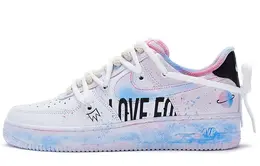Кроссовки Nike Air Force 1 Skateboard Shoes Men Low-Top Blue Pink cw2288-111