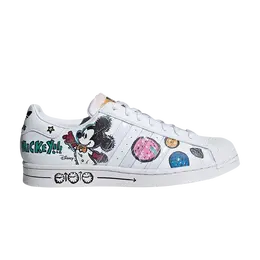 Кроссовки Adidas Kasing Lung x Disney x Superstar, белый/мультиколор gz8839 | white