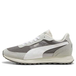 Кроссовки road rider suede 'cast iron' Puma, мультиколор 397377-08 | cast iron/white