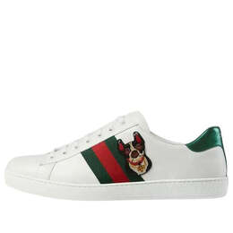 Кроссовки ace 'year of the dog' Gucci, белый 501907-dope0-9064 | white