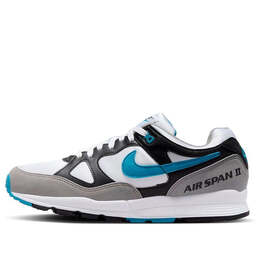 Кроссовки air span 2 'laser blue' Nike, черный ah8047-001 | black/laser blue-dust-white