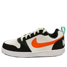 Кроссовки court borough low 'black white orange Nike, черный fd9918-181 | black/white/orange