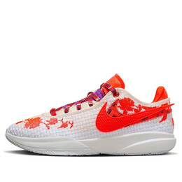 Кроссовки lebron 20 'mimi plange' Nike, мультиколор fj0725-801 | guava ice/bordeaux/bold berry/bright crimson