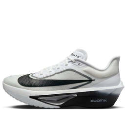 Кроссовки zoom fly 6 'white black smoke grey silver' Nike, белый fn8454-100 | white/smoke grey/metallic silver/black