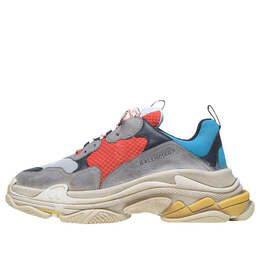 Кроссовки triple s sneaker 'grey blue red' Balenciaga, серый 512175w09o24365 | grey/blue/red/black/yellow