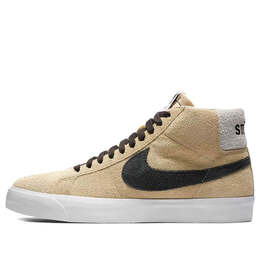Кроссовки x stussy sb blazer mid 'midwest gold' Nike, бежевый ah6158-700 | tan
