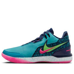 Кроссовки lebron nxxt gen ampd 'south beach' Nike, мультиколор fj1566-300 | dusty cactus/green strike/midnight navy/fierce pink/playful pink/sail