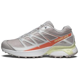 XT-Pathway Кроссовки для походов унисекс с низким верхом серые/белые Salomon l47526800 | gray/black/cream