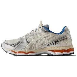Кроссовки Kith X унисекс с низким верхом коричнево-сине-оранжевого цвета Asics 1203a555-101 | brownish-blue-orange