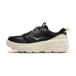 Кроссовки Bondi Running унисекс с низким верхом, черные Hoka One One 1155351-bklb | black