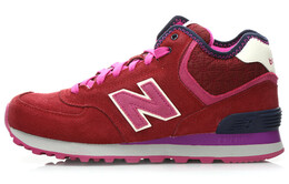 Кроссовки женские серии NB 574 с низким верхом розового цвета New Balance wh574xy