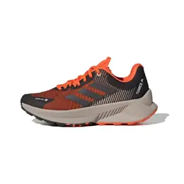 Кроссовки Adidas Terrex Soulstride Flow Gore-Tex Core Black Grey Semi Impact Orange Women's, черный/красный if5041 | black/red