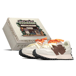 Кроссовки NB 327 унисекс с низким верхом серо-коричневые New Balance ms327fe(teama-质感棕色s-box) | brown/gray