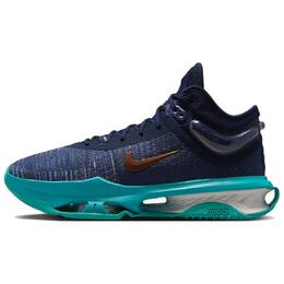 Баскетбольные кроссовки Air Zoom GT Jump 2 мужские, среднего размера, синие/золотые Nike dj9432-401 | blue/gold
