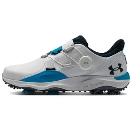 Кроссовки для гольфа мужские низкие серые/синие Under Armour 3027088-100 | gray/blue