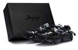Nike Initiator Кроссовки Мужчины 394055-101(team80-男款黑银武士s-box)
