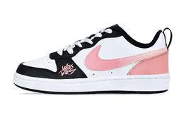 Кроссовки Nike Court Borough Skateboard Shoes Women's Low-Top Pink bq5448-115(team286-桃子汽水) | pink
