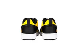 Кроссовки Nike Court Borough Skateboarding Shoes Women's Low-top Black/yellow, черный/желтый bq5448-115(team286-精灵猫) | black/yellow