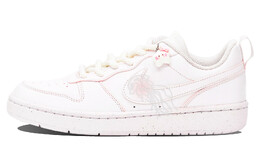 Кроссовки Nike Court Borough Skateboard Shoes Women's Low-Top White dv5456-106(team14-bq粉银水母s-box) | pink