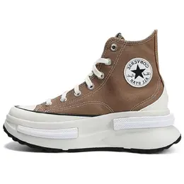 Кроссовки Run Star Legacy Canvas унисекс с высоким верхом коричневого цвета Converse a09833c | brown