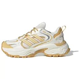 Массивные кеды унисекс с низким верхом, белый/желтый Adidas jq7623 | white/yellow