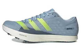Кроссовки Adizero Long Jump Training унисекс с низким верхом, синие/желтые Adidas ie6876