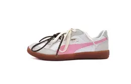 Кроссовки для скейтбординга Super Liga Og Unisex Low-Top White/Pink/Grey Puma 356999-27（team505-珏黛） | white/pink