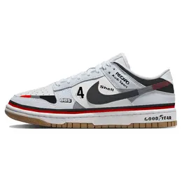 Кроссовки Nike Dunk Skateboard Shoes Women's Low-Top Blue White fn6345-100(team56-赛车游戏) | blue