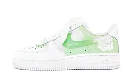 Кроссовки Nike Air Force 1 Skateboarding Shoes Women's Low-top Green/White, зеленый dd8959-100(team74-玫瑰之名苏格兰绿) | green