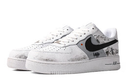 Женские кроссовки для скейтбординга Nike Air Force 1, Milky White dd8959-100(teamm-女款青山白浪s-box) | milky white