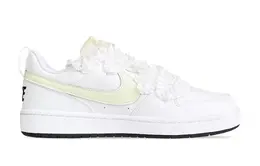 Кроссовки Nike Court Borough Skateboarding Shoes Women's Low-top White/yellow, слоновая кость dv5456-104(team286-小兔日记) | ivory