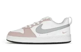 Кроссовки Nike Court Borough Skateboarding Shoes Women's Low-top Gray/Brown, коричневый dv5456-104(team86-莫兰蒂灰棕双钩) | gray/brown