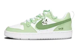 Кроссовки Nike Court Borough Skateboarding Shoes Women's Low-top Light Green, светло-зеленый dv5456-109(team351-线条小狗2) | light green