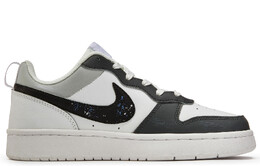 Женские кроссовки для скейтбординга Nike Court Borough Low, Black bq5448-100(teamm-极速涂鸦) | black