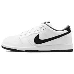 Кроссовки Nike Dunk SB Skateboarding Shoes Unisex Low-top White/black, белый/черный hf3704-100 | white/black