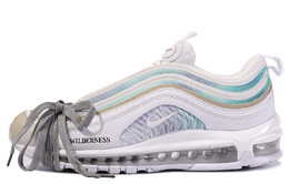 Кроссовки Air Max 97 унисекс с низким верхом, белый/королевские синий Nike 921826-101(teamm-荒野海洋) | ivory
