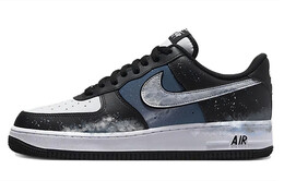 Кроссовки Nike Air Force 1 Skateboard Shoes Unisex Low-Top White Black, черный dv0788-001(team10-星海银河) | black