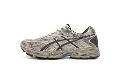 Кроссовки Gel-Flux 4 унисекс с низким верхом бежевый/коричневый/белый Asics 1011a614-200（tema505-泥泞冒险家） | off white brown