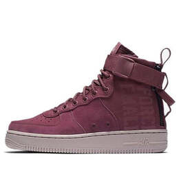 Кроссовки sf air force 1 mid 'force is female' Nike, мультиколор aj1698-600 | vintage wine/particle rose