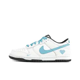 Кроссовки для скейтбординга Dunk унисекс с низким верхом белого цвета Nike, белый/синий dd1391-100(team354-你啊你啊) | white/blue