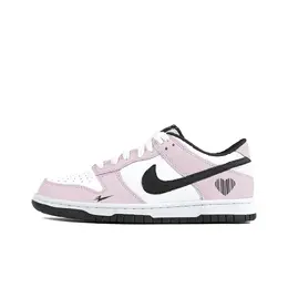 Кроссовки для скейтбординга Dunk унисекс с низким верхом белого цвета Nike, розовый dd1391-100(team189-骄傲) | pink
