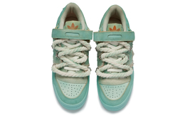 Кроссовки Adidas FORUM Skateboard Shoes Unisex Low-Top Green hq6332(team80-男女同款春日青)