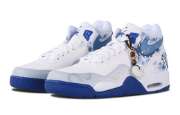 Винтажные баскетбольные кроссовки Nike Flight Legacy унисекс, The gradient turns grayish blue bq4212-103(team28-破浪) | the gradient turns grayish blue