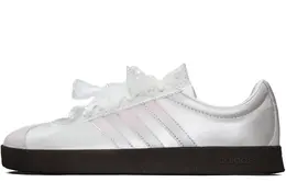 Кроссовки Adidas neo Vl Court Classic Skateboarding Shoes Unisex Low-top Pink, розовый jq2470(team453-银絮鎏霓) | silver/pink